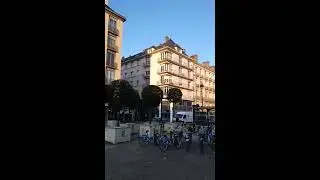 The city of Rennes, North of France