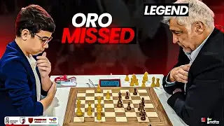 Faustino Oro's incredible miss against Vasyl Ivanchuk? | Clash of Generations | World Blitz 2025
