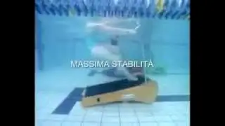Lecciones de Water Trekking / Aqua Treadmill para correr en el agua. Circuito en piscina.