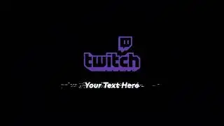 Fast Glitch light twitch Logo reveal animation Intro Template