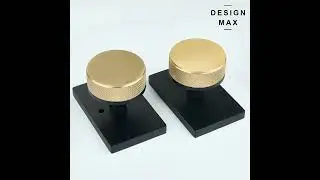 Designer Secret: Styling with Industrial Knurled Door Hardware - Pro Styling Tips by Design Max