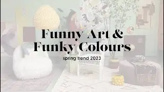 FUNNY ART & FUNKY COLOURS spring 2023 | behind the scenes