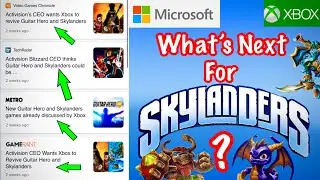 What&rsquo;s Next for SKYLANDERS?! New Game Ideas, Microsoft buys Activision and MORE!