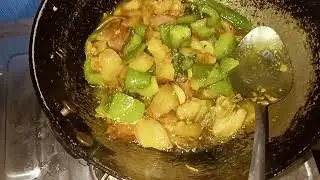 Pork Salad// pork dry fry?#viralvideo #vlog #vlogs #trending
