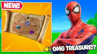 FREE Gifts from Fortnite! New TREASURE Map UPDATE! (Chapter 3 LIVE)