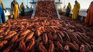 How American Fishermen Catch Billions of Lobsters and King Crabs | Massive Ocean Harvest