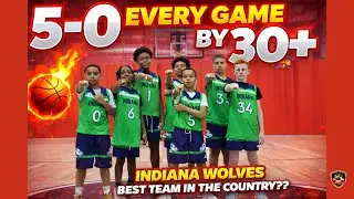 Indiana Wolves go 5-0 BTA Every Team by 30 Plus! Championship Game!!