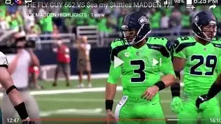 SEATTLE SEAHAWKS TNF BRIGHT ACTION GREEN COLOR RUSH UNIFORMS LOOK JUST LIKE MADDEN 17
