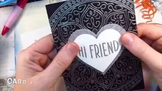 My Monthly Hero March 2018 / 10 Cards - 1 Kit / MMH Hero Arts / words sentiment