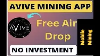 Avive World New Free Mining App  Avive App Kaise use Kare  Avive Mining App @itdo3965
