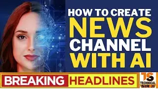 How To Create A News Channel With AI News Video Generator | Ai Video Kaise Banaye