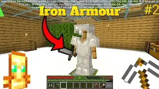 I MADE IRON ARMOUR | MINECRAFT EPISODE 2 
