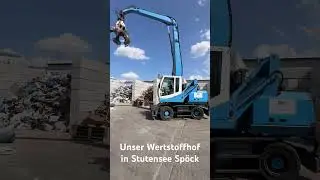 Unser Wertstoffhof in Stutensee Sp&ouml;ck #entsorgung #schrottplatz #recycling #containerdienst