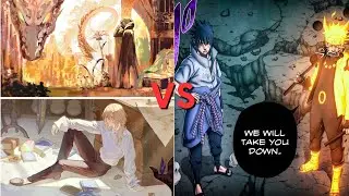 Arthur Leywin (TBATE) & Seq 2 Audrey (LOTM) vs Naruto & Sasuke