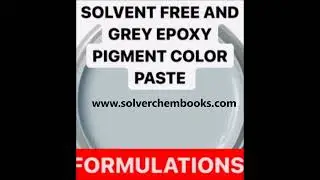SOLVENT FREE EPOXY PIGMENT PASTE PRODUCTION PROCESS