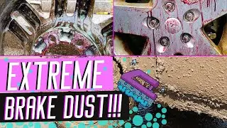HEAVY Brake Dust Removal & Extremely Aggressive Methods | When & Why!!!