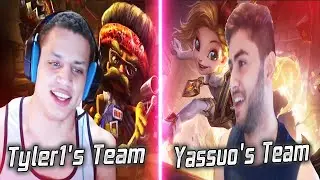 Tyler1's Team VS Yassuo's Team - Twitch Rivals Scrims #1 (24 .09.2020)