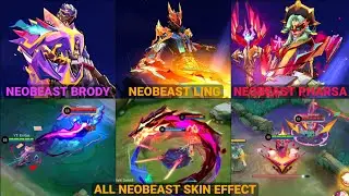NEOBEAST SKINS GAMEPLAY | LING,BRODY AND PHARSA