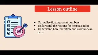 Year 13 Lesson 5 - Normalising floating point numbers