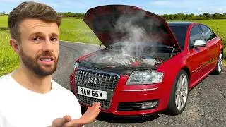 MY V10 AUDI S8 IS BROKEN…