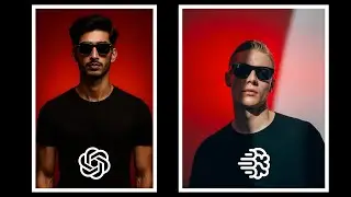 AI Image Creation Showdown: ChatGPT vs Ideogram (Stylized Portrait)