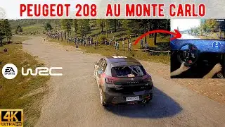 EA WRC : Test et SETUP de la Peugeot 208 (Rally 4) au Monte Carlo sur les Borels