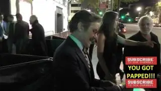 Geraldo Rivera talks about Al Capone's Vault outside Avalon Nightclub in Hollywood