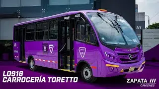 Así es el Mercedes-Benz LO916 Carrocería Toretto.