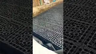 Rainwater collection point and soak away￼