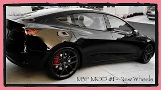 2021 Tesla Model 3 Performance Mod - New T Sportline Wheels