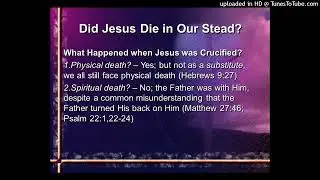 Jesus did not die as a substitute offering Romans 3:25