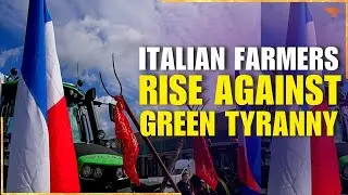 Italian farmers thrash the hell out of EU&rsquo;s Vice President preaching green-activism