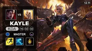 Kayle vs Darius Top - EUW Master - Patch 12.11 Season 12