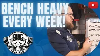 How To Bench Press Heavy EVERY WEEK, Recover, & Get Stronger!