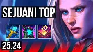 SEJUANI vs DARIUS (TOP) | KR Master | 25.24