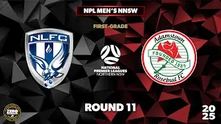 NPL Men's NNSW Round 11 First Grade - New Lambton v Adamstown Rosebud