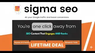 Boost Your Google Traffic with Sigma SEO Lifetime Deal
