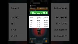BLUM coin price prediction to PKR| Blum coin price prediction today #blum #blumcrypto