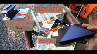 Trex Decking: Post Caps. Video 6 of 6