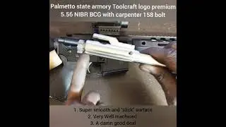 PSA Toolcraft logo premium 5.56 NIBR BCG with carpenter 158 bolt......🔥🔥