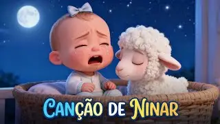 Canção de Ninar Gospel | Dorme Ovelhinha | Soninho Abençoado com Jesus