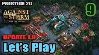 Against the Storm - The Brass Order Engineers in Scarlet Orchard - Full Gameplay (Update 1.9)