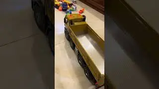 Nonstop RC Action! Huina Excavator Loads Volvo Like a Pro 💥 #RCLoading #RCExcavator