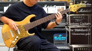 Blue Guitars - Wood Custom Guitars / Vibe Standard-5 - Glamorous gold