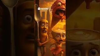 Ice Cream Monster Chase! 🍦😱 RUN! 🏃#brainrot #funny#shorts #viral