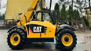 Ładowarka teleskopowa CAT TH 336, 2011r,6 metr&oacute;w, 3.3 tony,127 KM,łyżka,prezentacja/review *PESTROL*