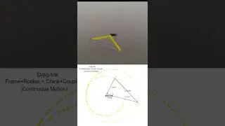 Double Crank Mechanism (Four-bar linkage) #mechanicalmechanism #mechanical #animation