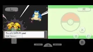First try Catching Shiny Snorlax