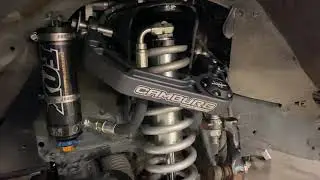 Camburg Coilover Performance system install on a Toyota 4Runner