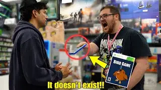 Сдаю поддельные игры в Gamestop!